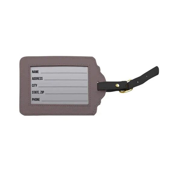 Vegan Leather Statement Luggage Tag Set | Girls Trip - Picture 3 of 3